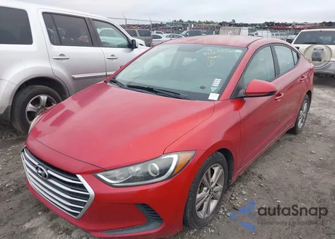 2017 Hyundai Elantra Se из США, поврежденный, VIN 5NPD84LF4HH025502